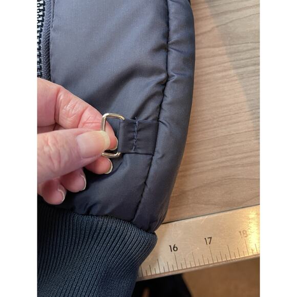 Sno Rags Unisex Size L Navy Red And White Winter Ski Full Zip Jacket-Vintage - Picture 9 of 9